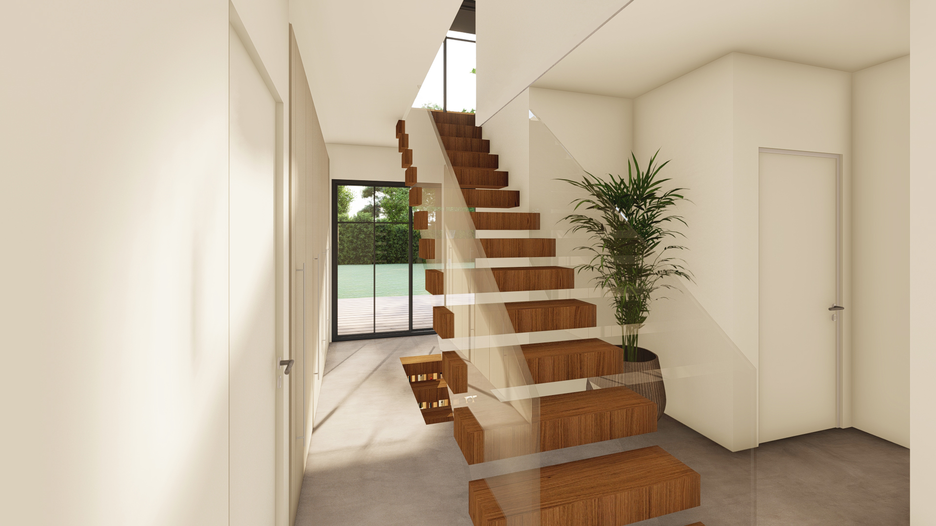 Tramontane escalier