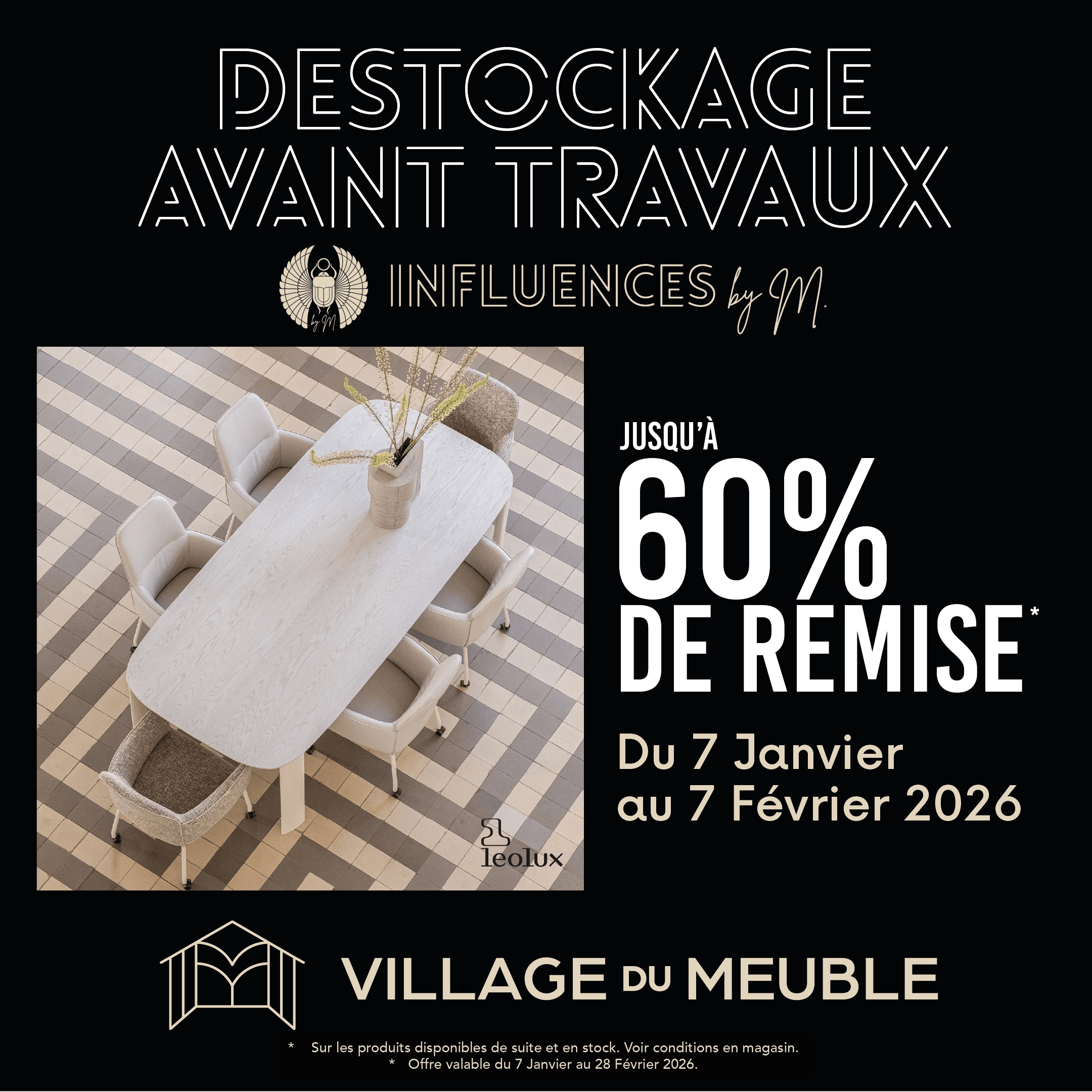 DESTOCKAGE AVANT TRAVAUX